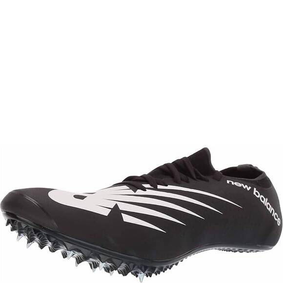 NEW NEW BALANCE men's sigma aria track spike shoe in black/white